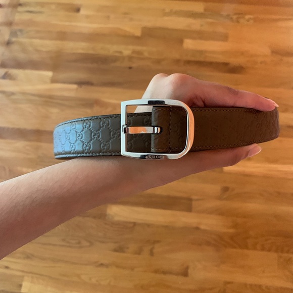 NWOT Men’s Gucci Brown Belt - Size 95 (Authentic) - Picture 5 of 11